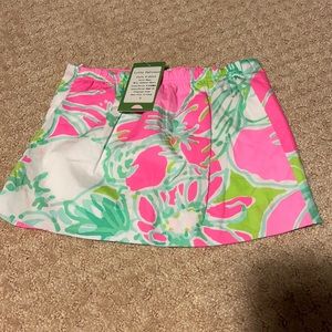 Lilly Pulitzer girls floral skorts